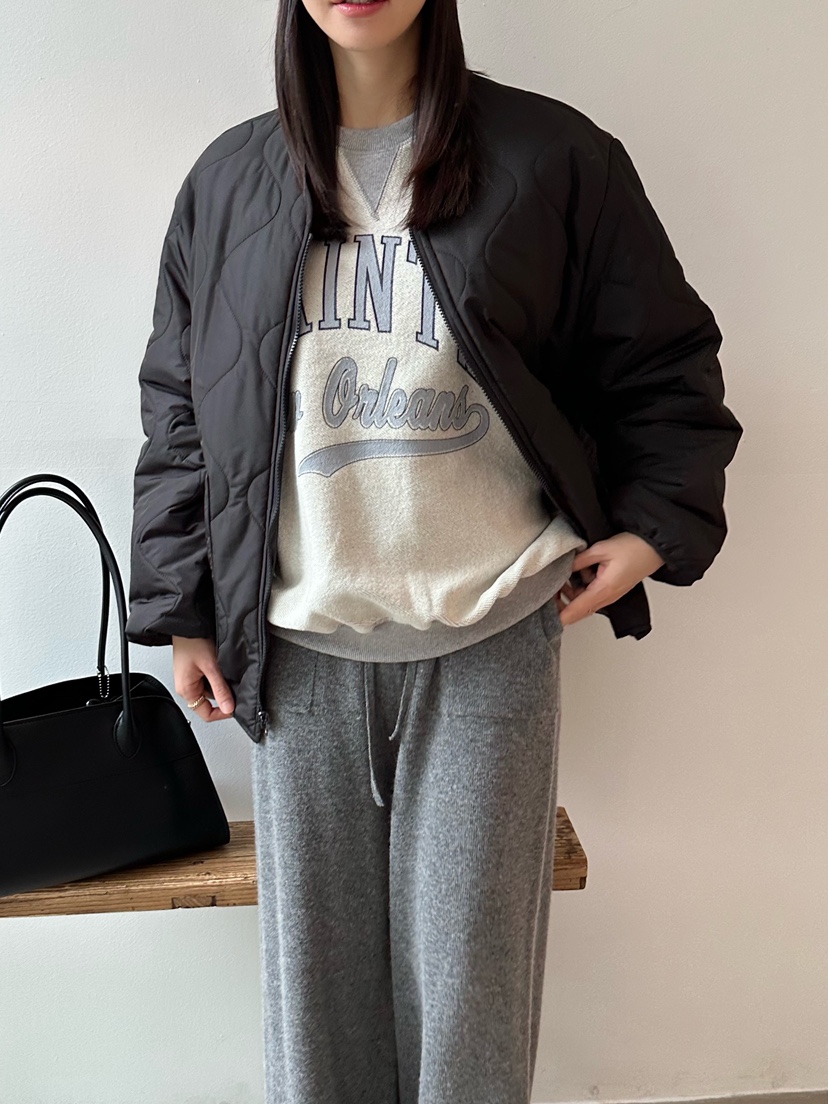 LE VASE韓國代購㊣女士新款時尚休閑職業熱賣夾克填充雙面LE VASE夾克