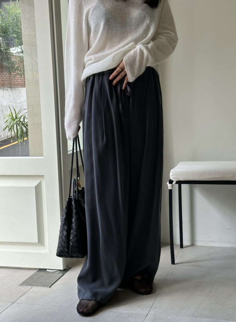 LE VASE韓國代購㊣女裝新品推薦休閑熱賣真品人氣休閑褲條紋LE VASE休閑褲