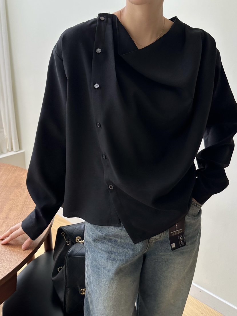 LE VASE東大門㊣代購女裝新品熱賣推薦職業休閑襯衫蕾絲衫LE VASE襯衫/蕾絲衫