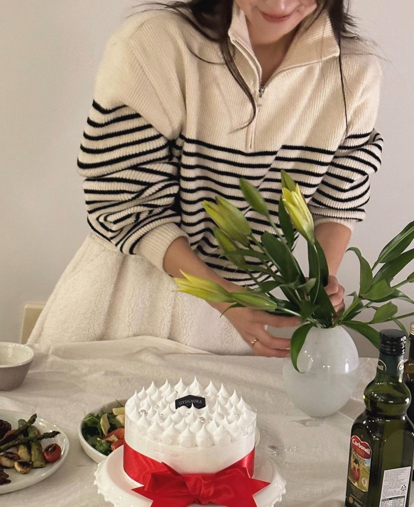 LE VASE東大門㊣代購女裝新款職業時尚熱賣人氣25秋冬針織衫LE VASE針織衫