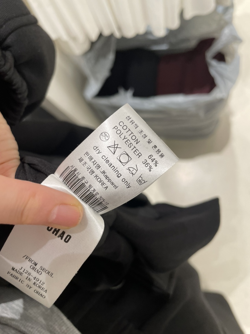OHAO東大門㊣實拍女裝新品熱賣25秋冬職業人氣推薦休閑休閑褲OHAO/HA MONG休閑褲