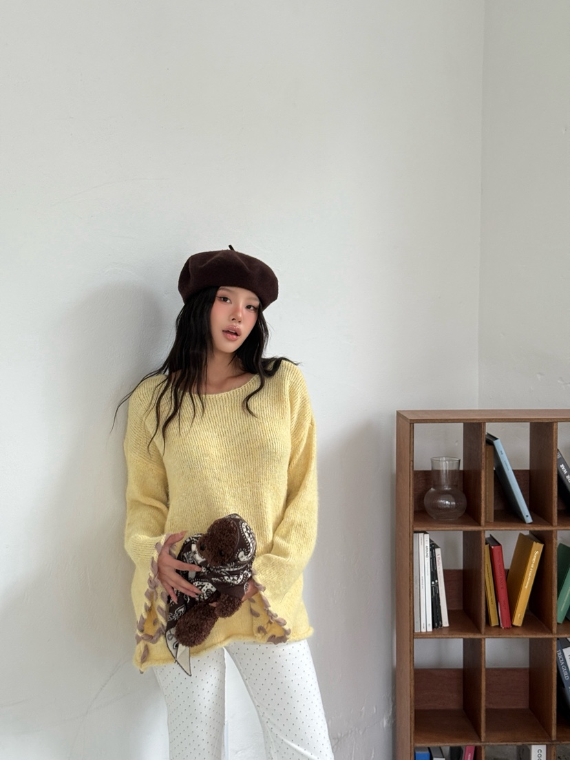 MAISONDEGLORY東大門㊣實拍女士新品時尚推薦職業熱賣毛衣羊毛MAISON DE GLORY毛衣