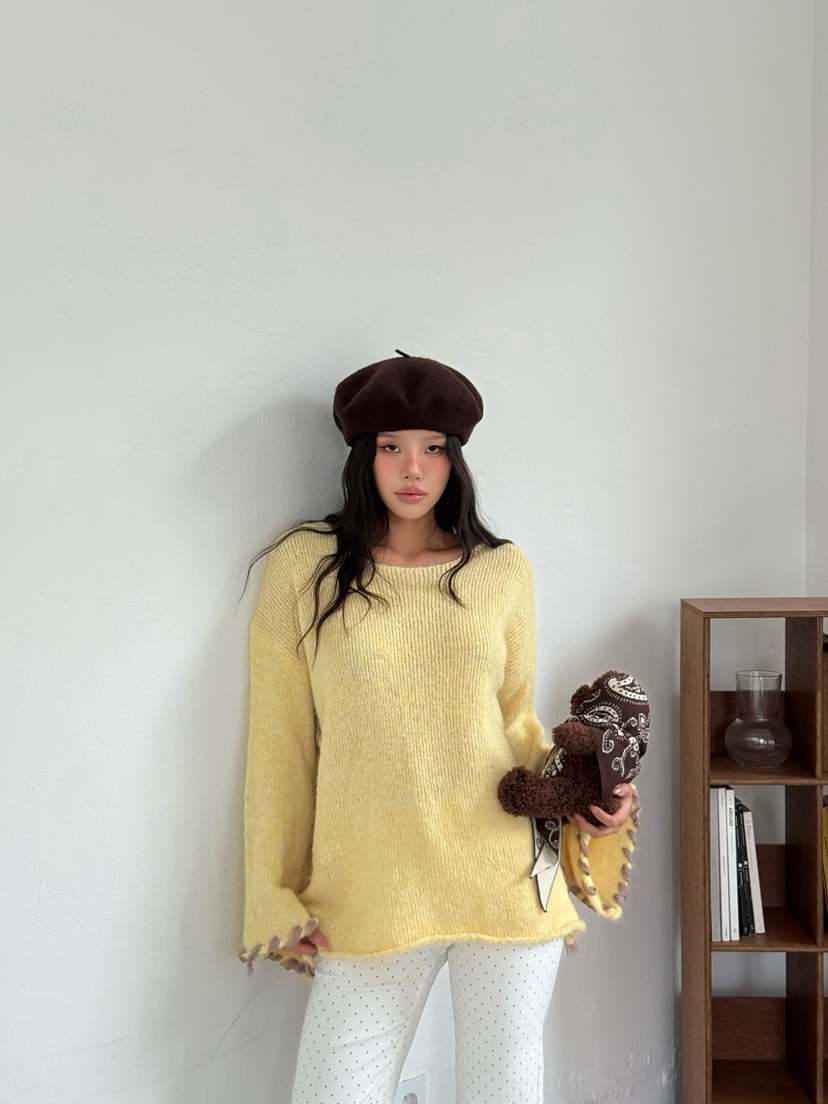 MAISONDEGLORY東大門㊣實拍女士新品時尚推薦職業熱賣毛衣羊毛MAISON DE GLORY毛衣