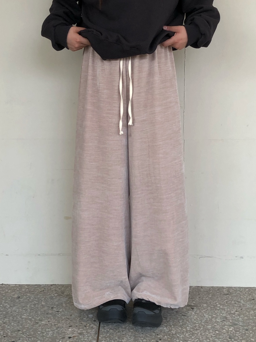 ONDO-P東大門㊣實拍女裝新品25秋冬真品職業推薦休閑褲天鵝絨ONDO-P休閑褲