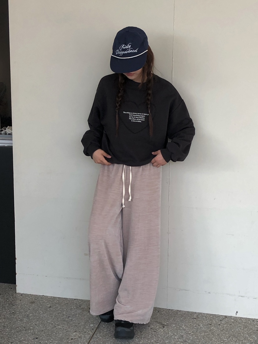 ONDO-P東大門㊣實拍女裝新品25秋冬真品職業推薦休閑褲天鵝絨ONDO-P休閑褲