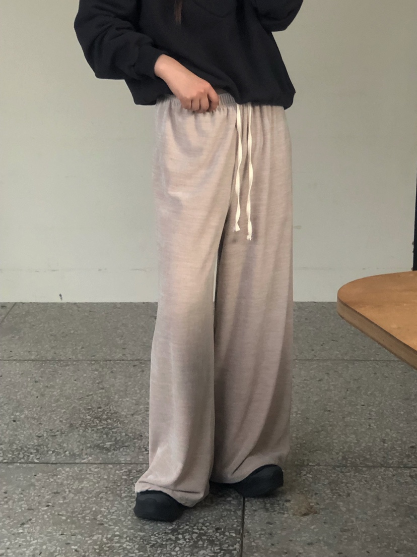 ONDO-P東大門㊣實拍女裝新品25秋冬真品職業推薦休閑褲天鵝絨ONDO-P休閑褲