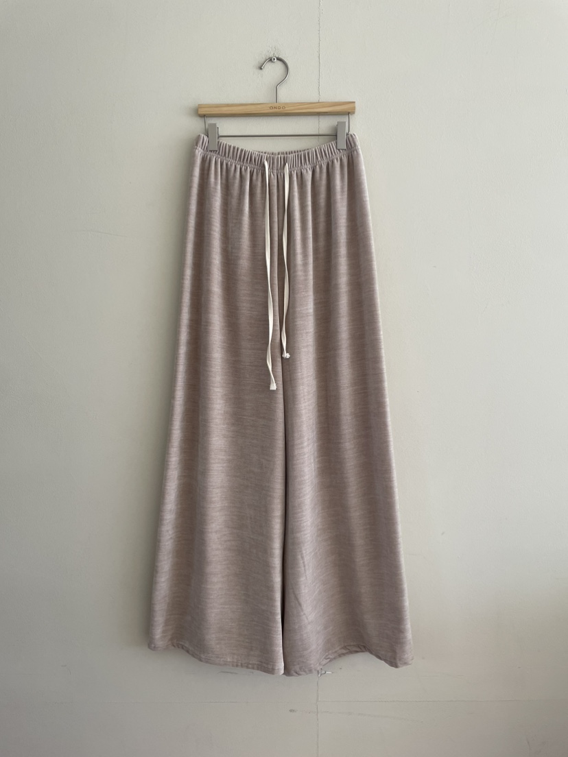 ONDO-P東大門㊣實拍女裝新品25秋冬真品職業推薦休閑褲天鵝絨ONDO-P休閑褲
