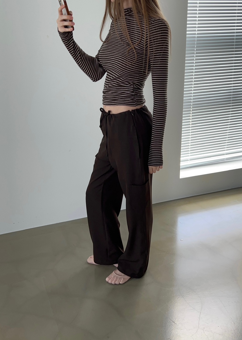 ANOTHER AVENUE東大門㊣代購女士新品人氣時尚熱賣休閑褲口袋ANOTHER AVENUE休閑褲