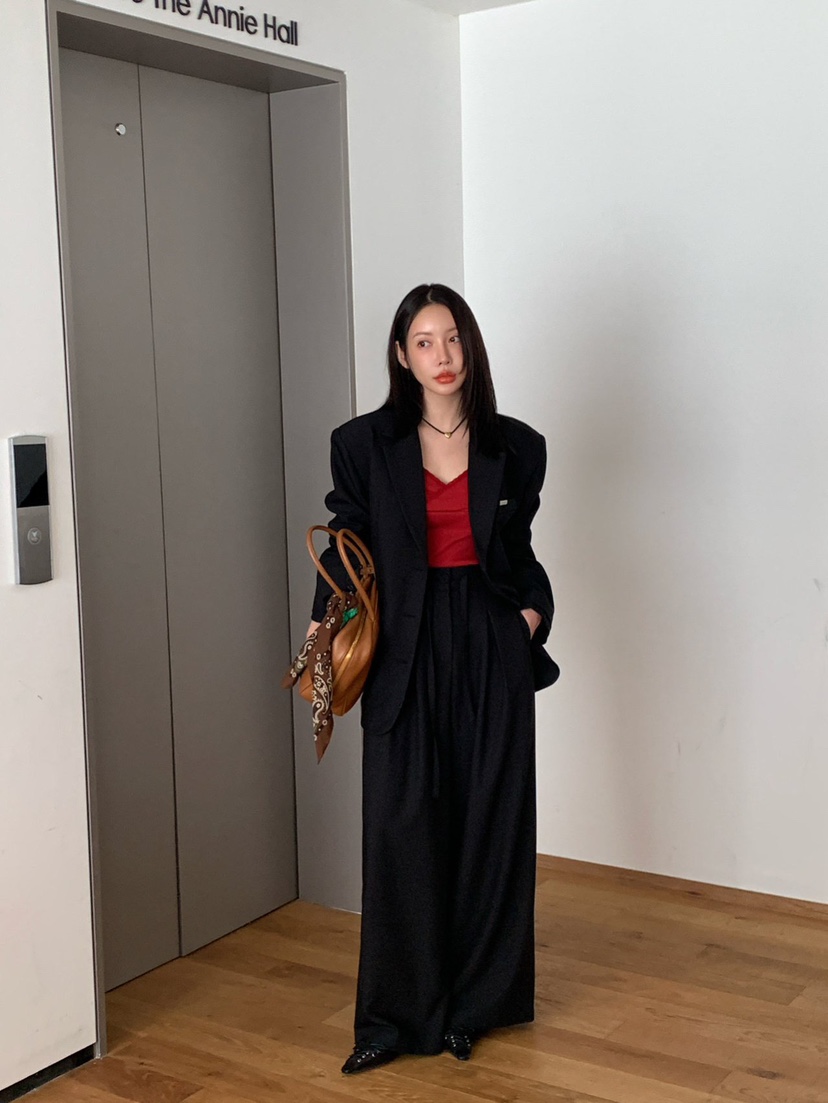 REVE CITE-L東大門㊣實拍女士新款推薦職業人氣25秋冬吊帶背心REVE CITE吊帶/背心
