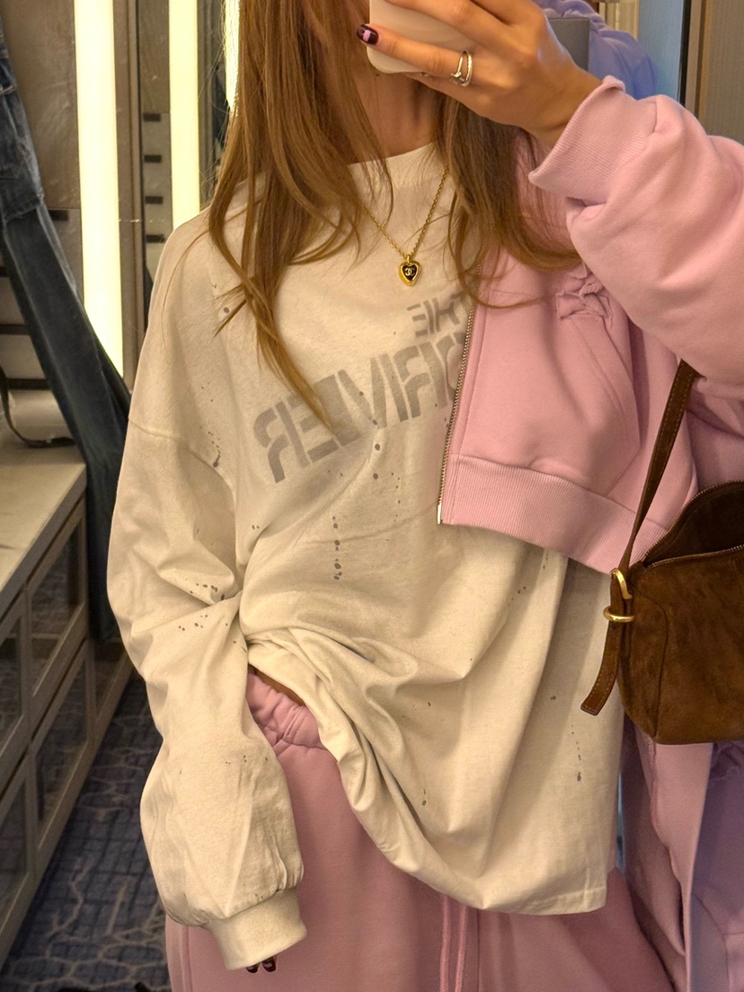 ZEROZERO韓國直郵㊣女裝新款熱賣時尚推薦休閑真品人氣長袖T恤ZEROZERO長袖T恤