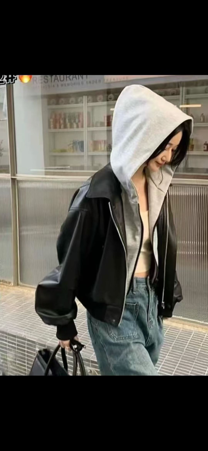 DOUZEMOIS韓國代購㊣女士新款休閑熱賣時尚職業推薦人氣夾克DOUZEMOIS夾克