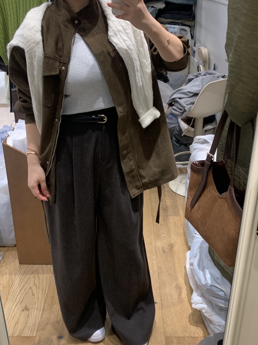 DE GO YOU東大門㊣代購女裝新品真品人氣職業25秋冬夾克絨面革DE GO YOU夾克