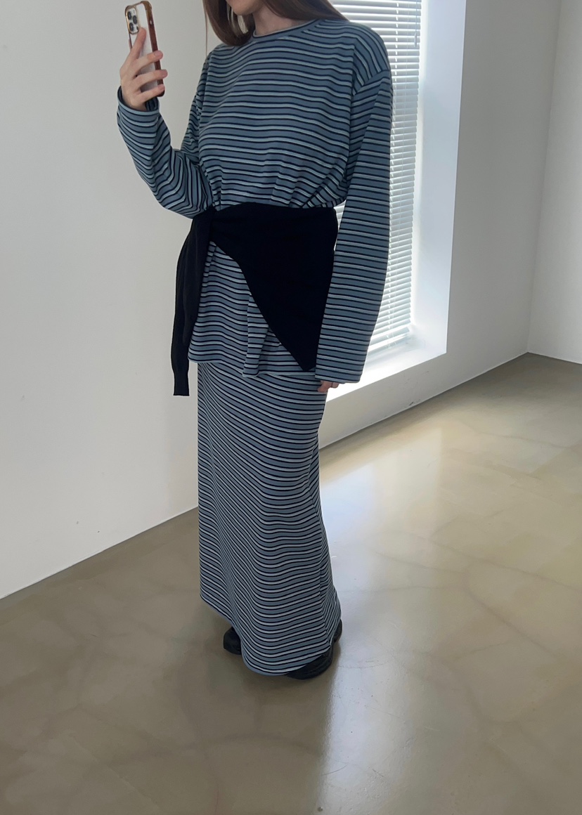 ANOTHER AVENUE東大門㊣實拍女士新品熱賣職業25秋冬長裙長款ANOTHER AVENUE長裙