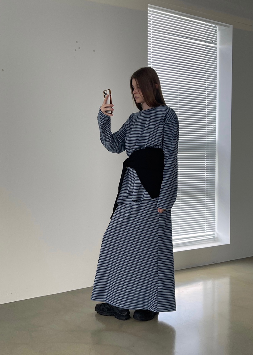 ANOTHER AVENUE東大門㊣實拍女士新品熱賣職業25秋冬長裙長款ANOTHER AVENUE長裙