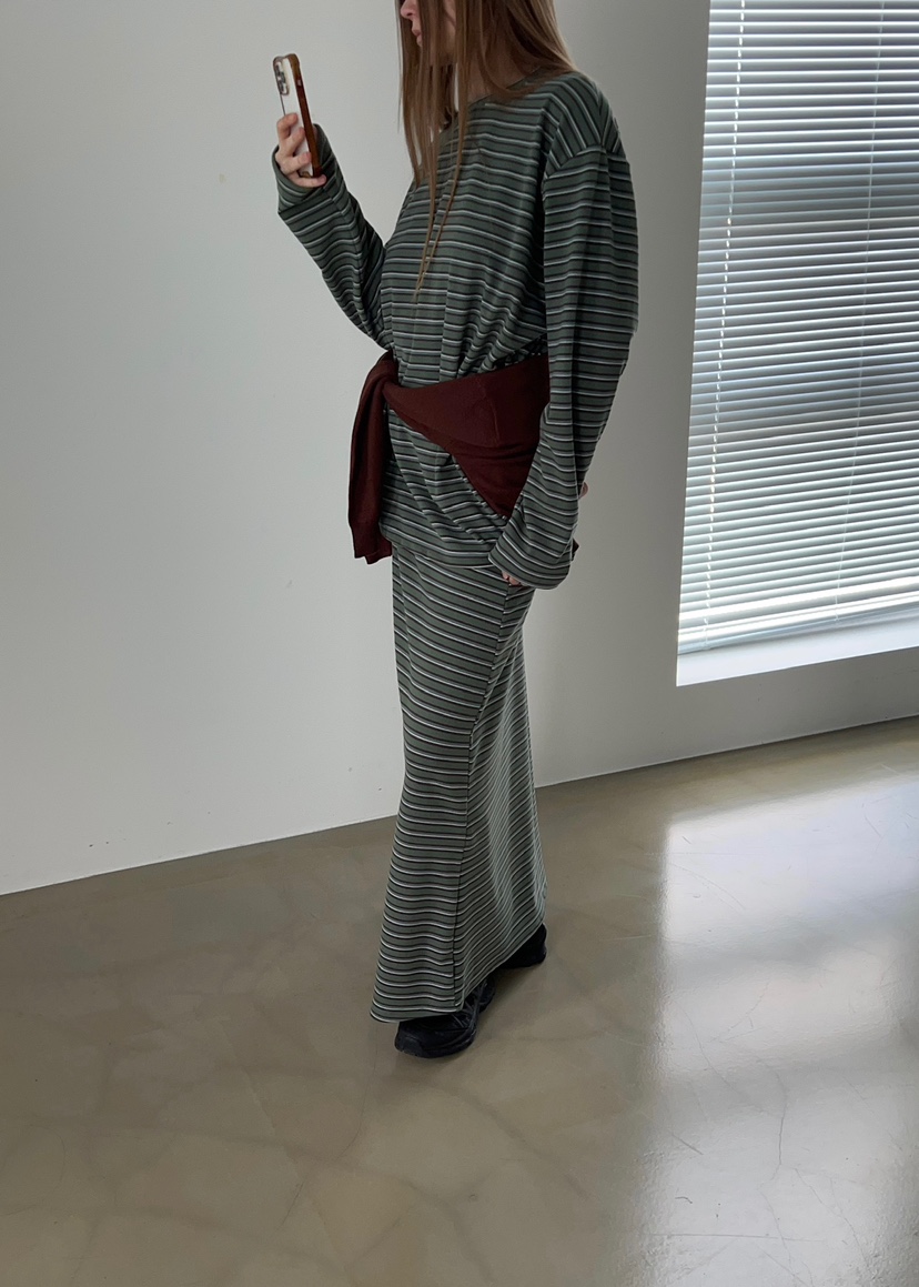 ANOTHER AVENUE東大門㊣實拍女士新品熱賣職業25秋冬長裙長款ANOTHER AVENUE長裙