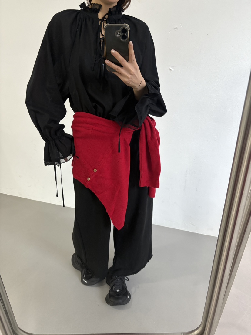 FRANC—L東大門㊣直郵女士新款休閑時尚真品職業襯衫蕾絲衫FRANC襯衫/蕾絲衫