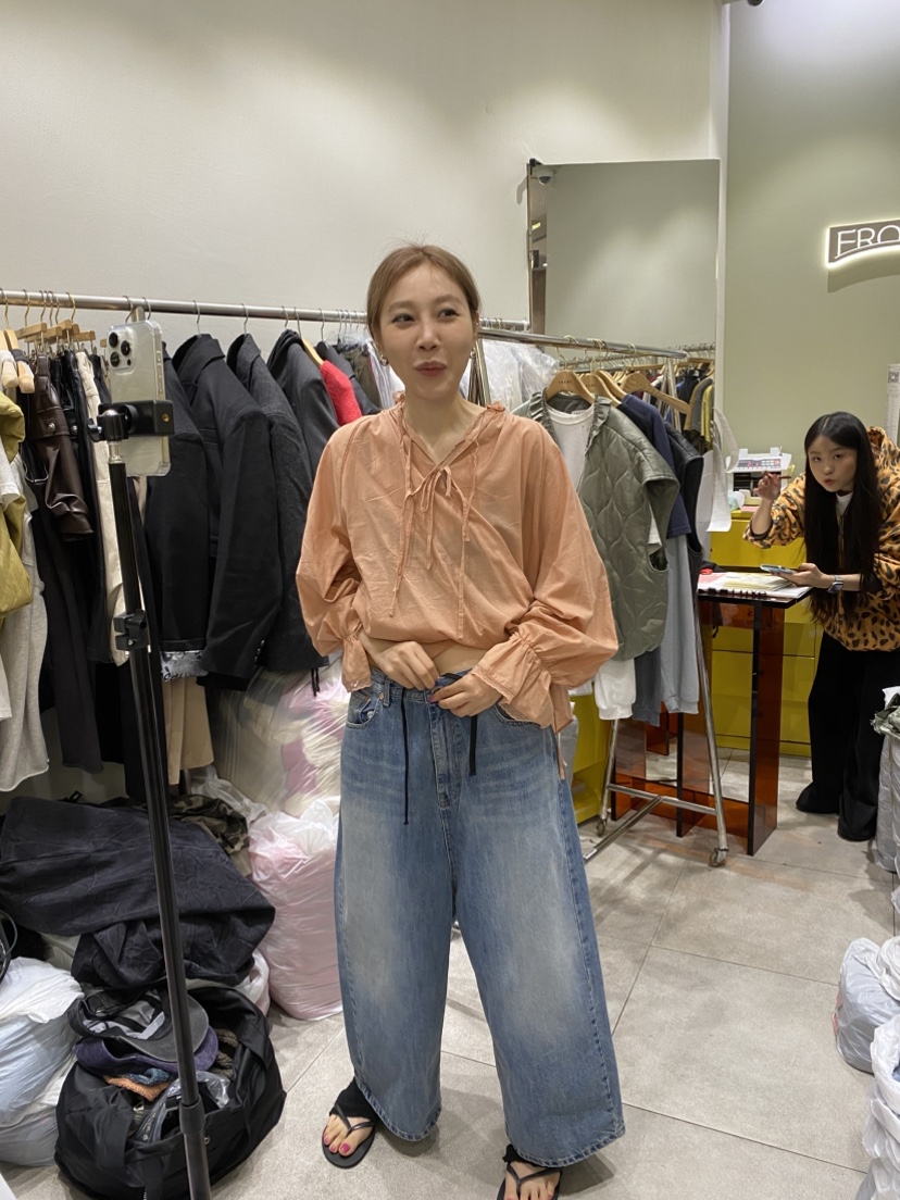 FRANC—L東大門㊣直郵女士新款休閑時尚真品職業襯衫蕾絲衫FRANC襯衫/蕾絲衫