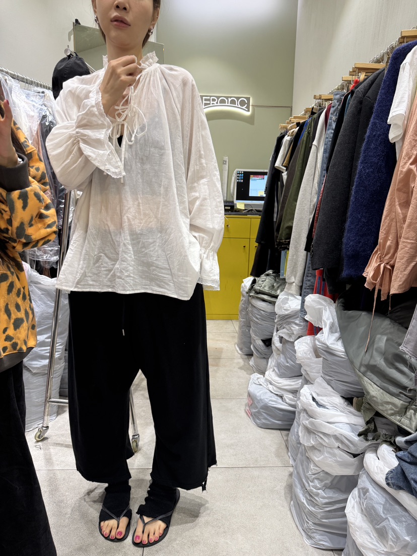 FRANC—L東大門㊣直郵女士新款休閑時尚真品職業襯衫蕾絲衫FRANC襯衫/蕾絲衫