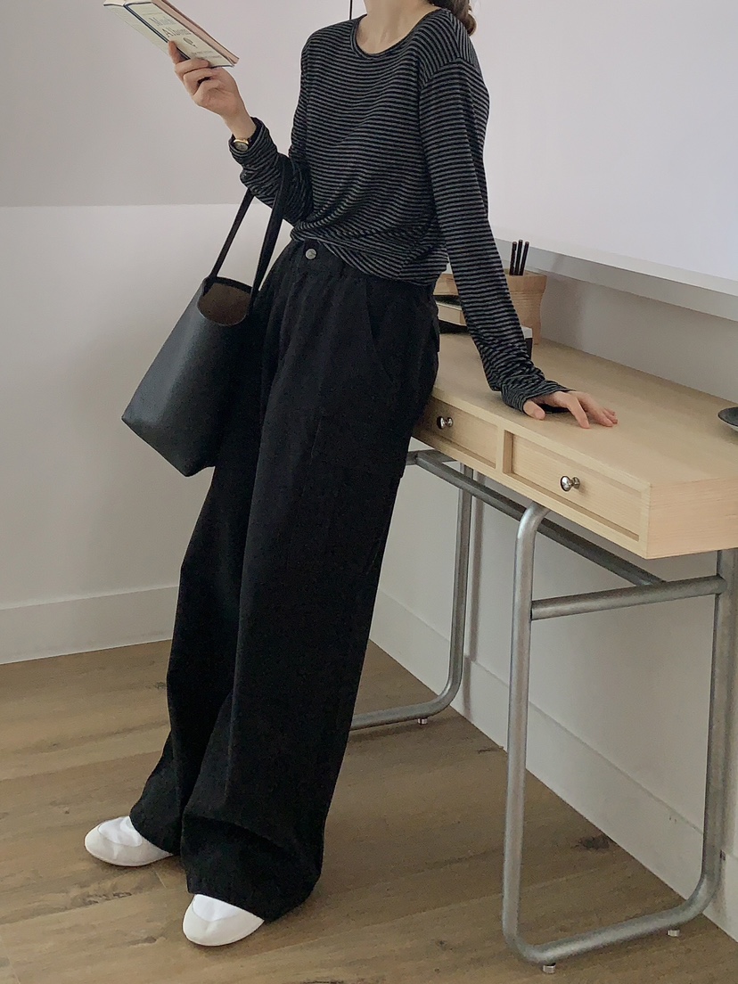 FORMSTUDIO東大門㊣直郵女裝新款時尚25秋冬真品熱賣休閑褲FORMSTUDIO休閑褲