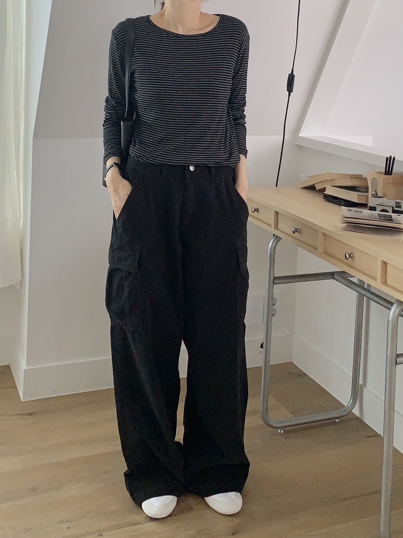 FORMSTUDIO東大門㊣直郵女裝新款時尚25秋冬真品熱賣休閑褲FORMSTUDIO休閑褲