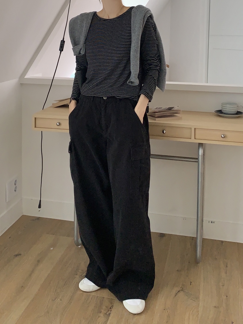 FORMSTUDIO東大門㊣直郵女裝新款時尚25秋冬真品熱賣休閑褲FORMSTUDIO休閑褲