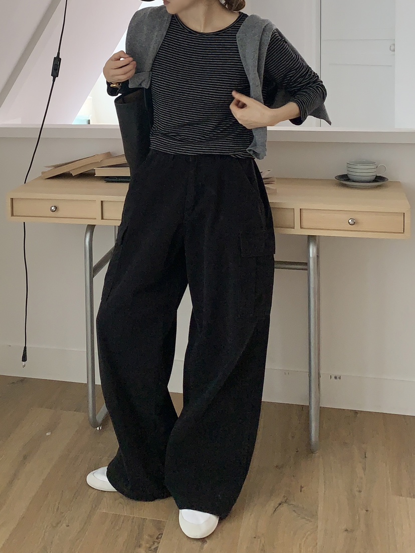 FORMSTUDIO東大門㊣直郵女裝新款時尚25秋冬真品熱賣休閑褲FORMSTUDIO休閑褲