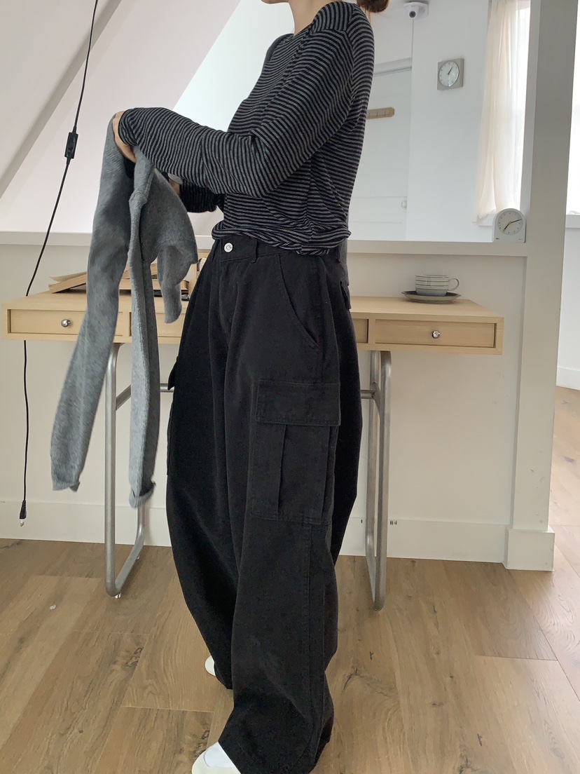 FORMSTUDIO東大門㊣直郵女裝新款時尚25秋冬真品熱賣休閑褲FORMSTUDIO休閑褲