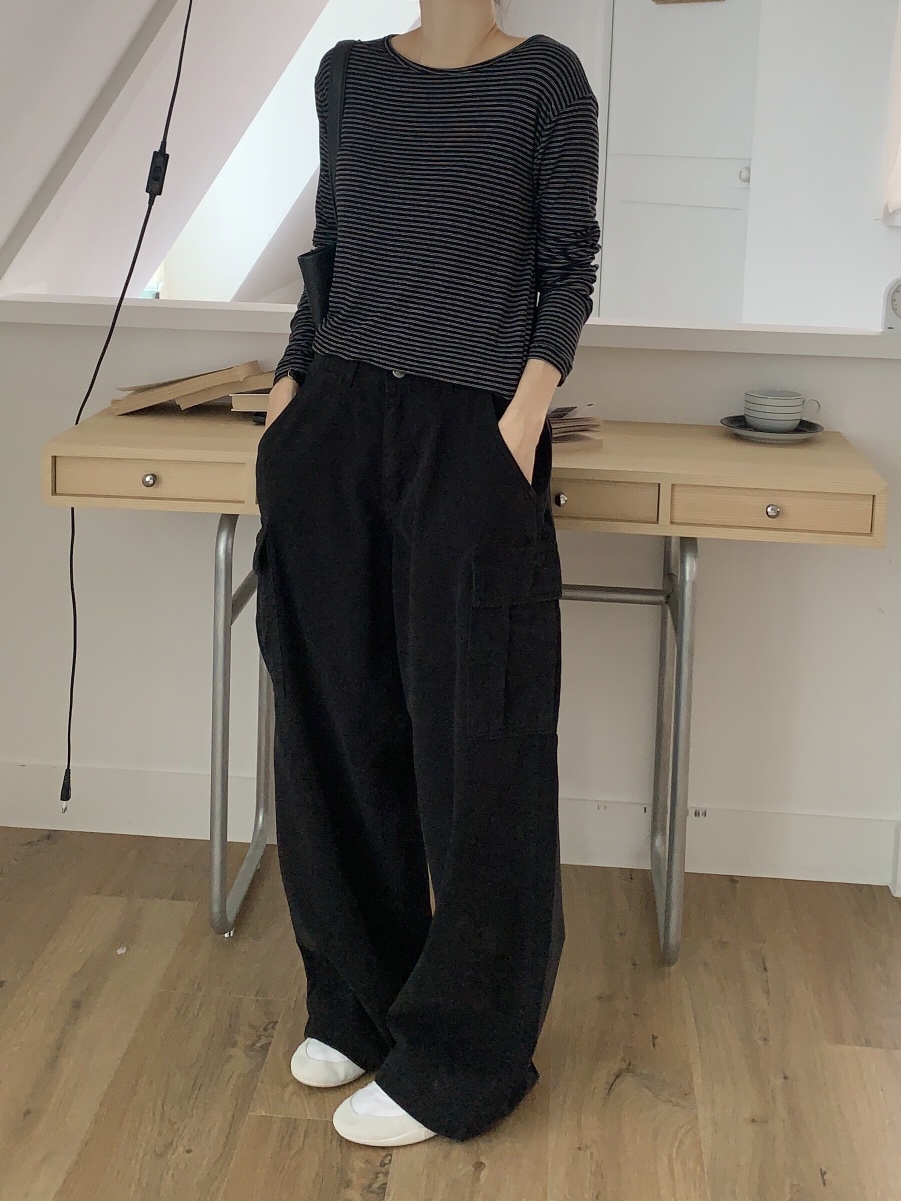 FORMSTUDIO東大門㊣直郵女裝新款時尚25秋冬真品熱賣休閑褲FORMSTUDIO休閑褲