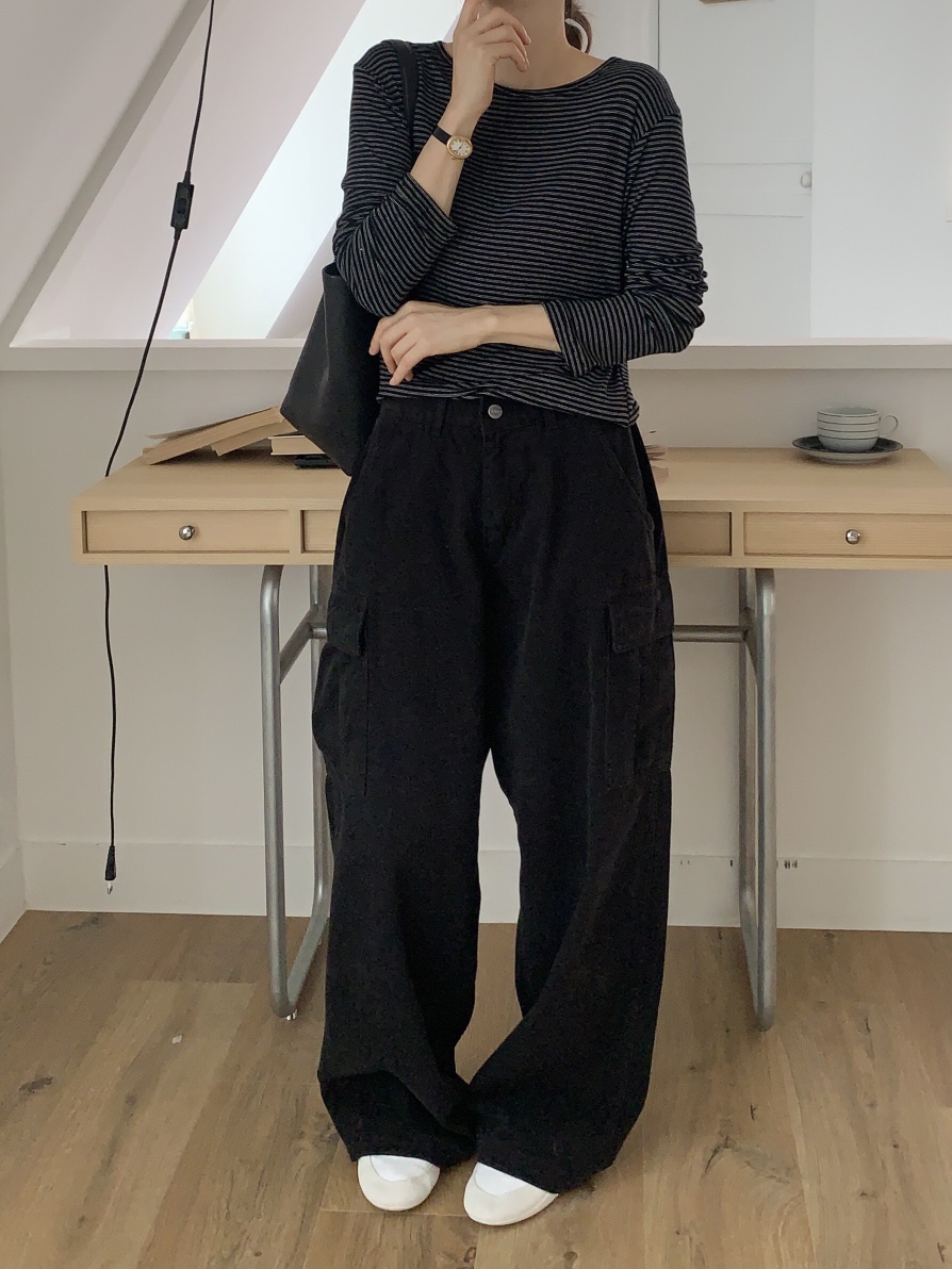 FORMSTUDIO東大門㊣直郵女裝新款時尚25秋冬真品熱賣休閑褲FORMSTUDIO休閑褲