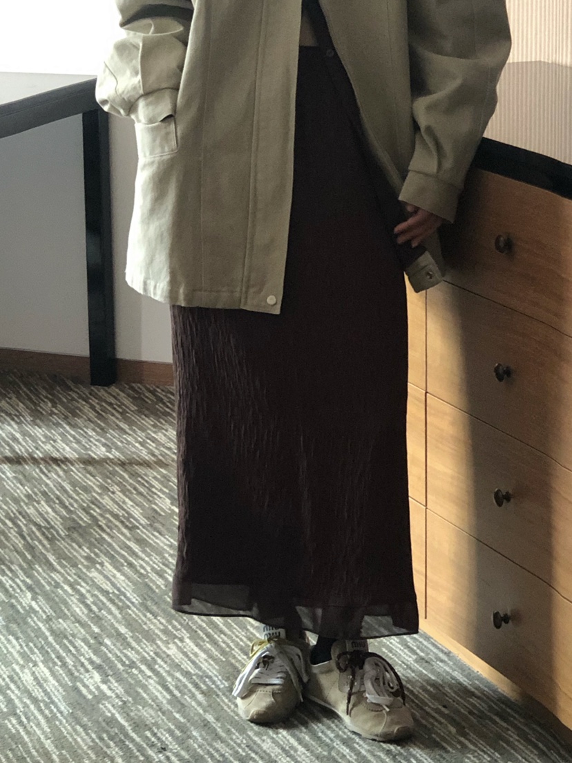 ONDO-P東大門㊣代購女裝新品推薦熱賣人氣真品時尚長裙褶裙ONDO-P長裙