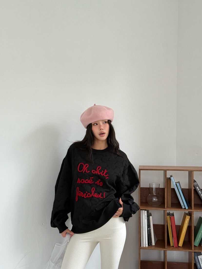 MAISONDEGLORY東大門㊣實拍女士新款熱賣真品人氣職業休閑衛衣MAISON DE GLORY衛衣