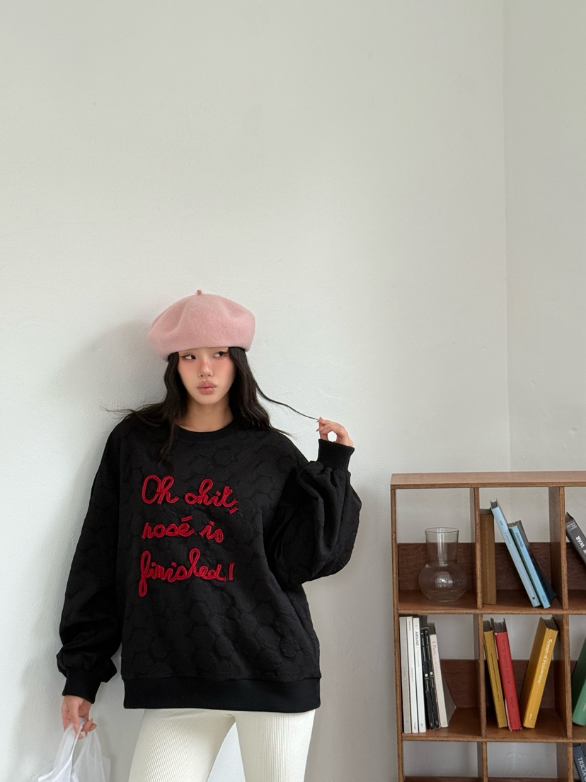 MAISONDEGLORY東大門㊣實拍女士新款熱賣真品人氣職業休閑衛衣MAISON DE GLORY衛衣