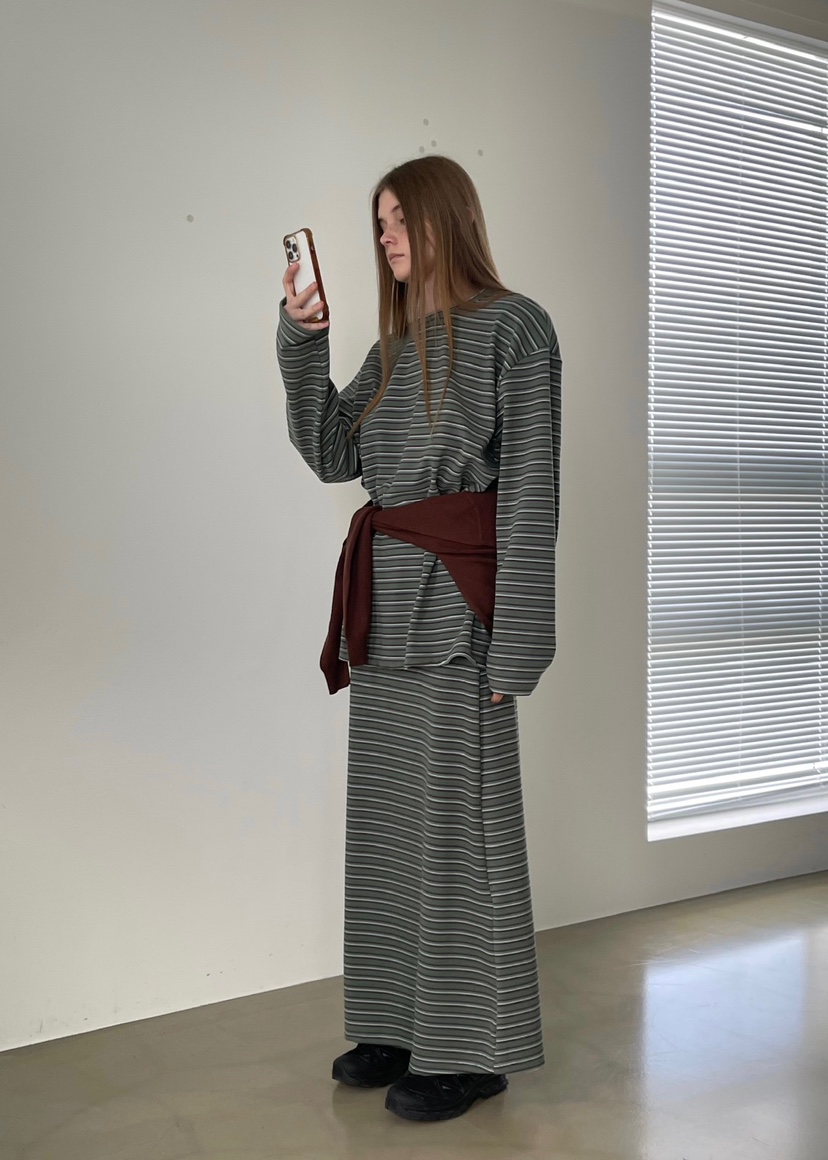 ANOTHER AVENUE韓國代購㊣女裝新款25秋冬人氣推薦長袖T恤ANOTHER AVENUE長袖T恤