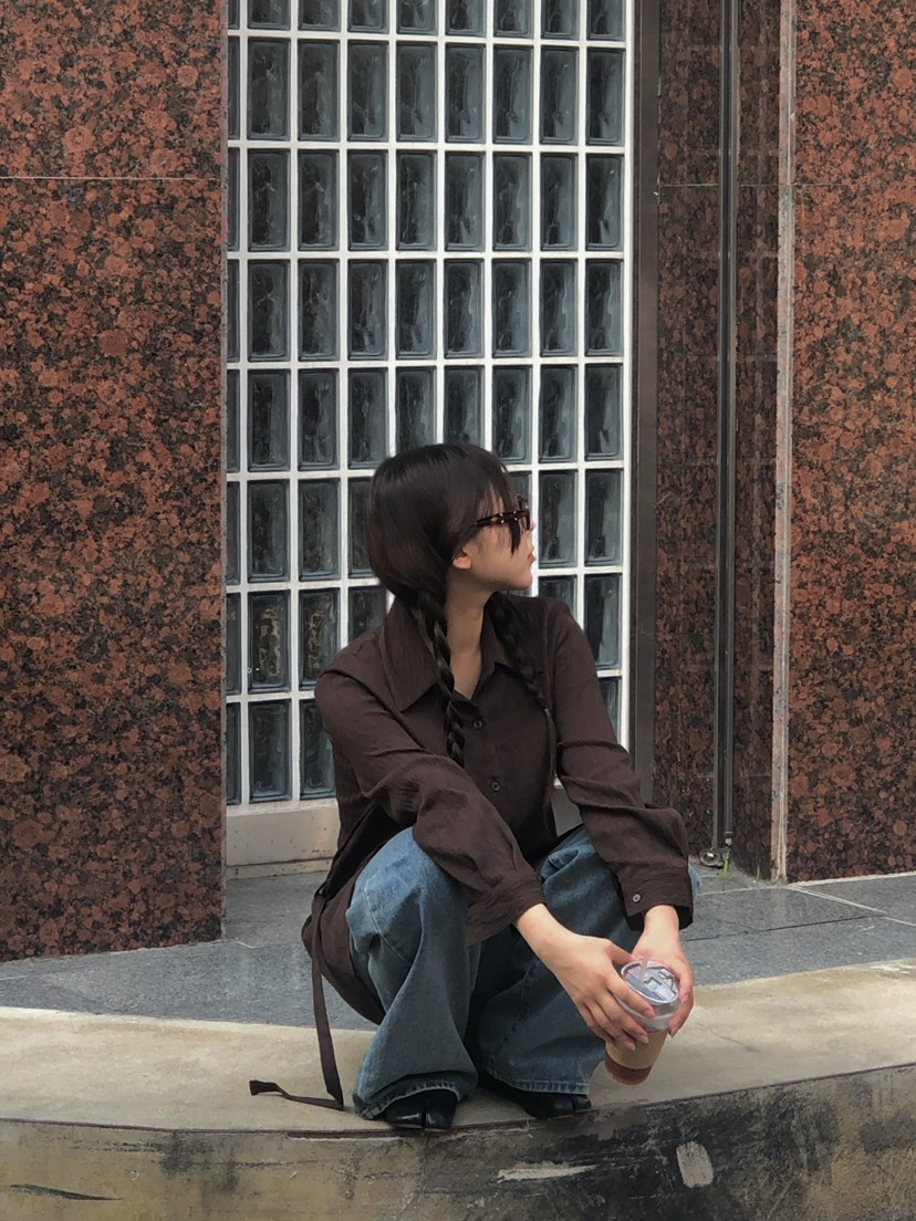 ONDO-P東大門㊣直郵女裝新款休閑人氣熱賣襯衫蕾絲衫含腰帶ONDO-P襯衫/蕾絲衫