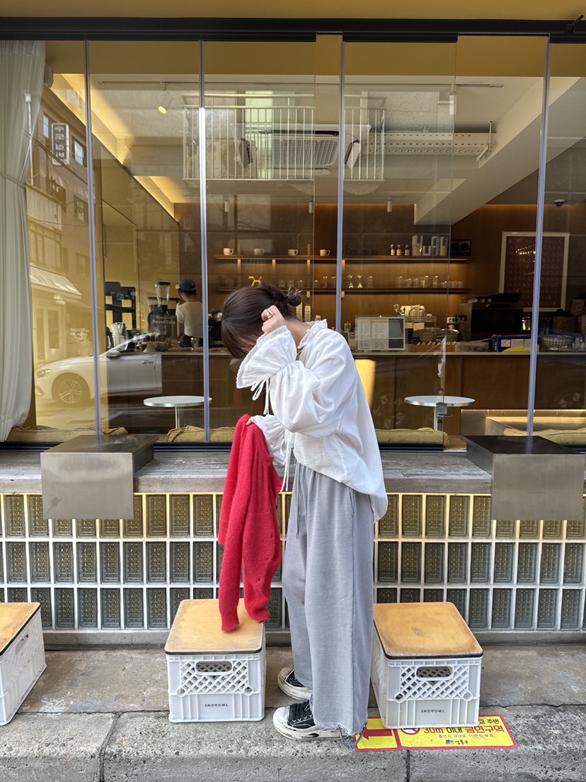 FRANC—L韓國代購㊣女裝新款人氣25秋冬推薦熱賣時尚休閑褲FRANC休閑褲