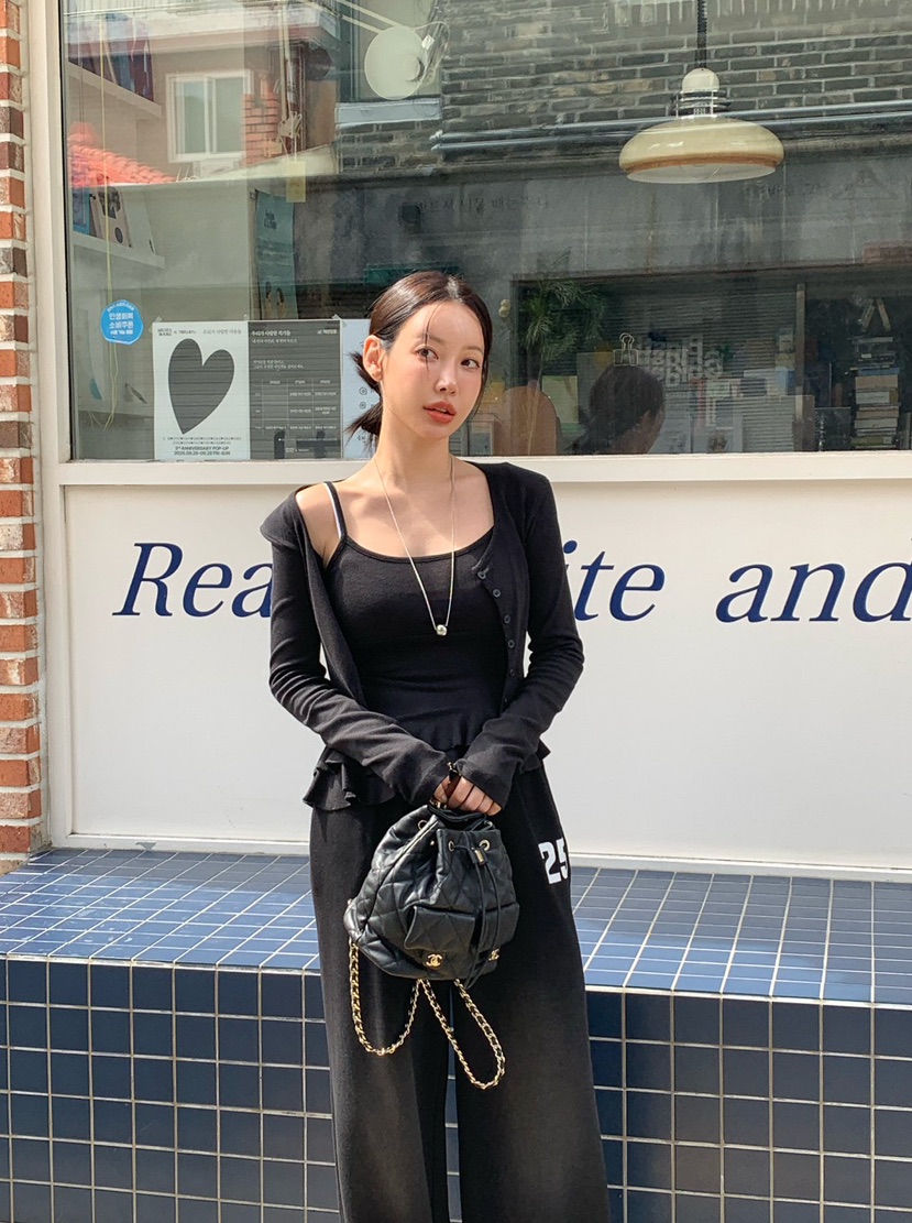 REVE CITE-L東大門㊣實拍女士新品休閑時尚熱賣套裝套裝開衫REVE CITE套裝