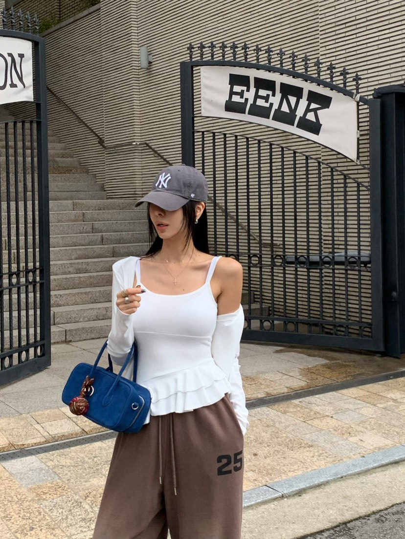 REVE CITE-L東大門㊣實拍女士新品休閑時尚熱賣套裝套裝開衫REVE CITE套裝圖色4