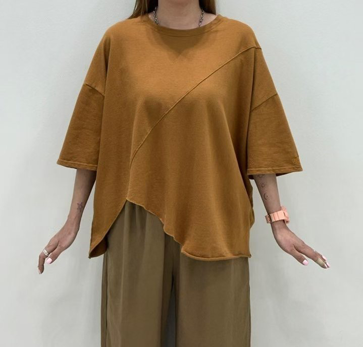 ZACCU韓國直郵㊣女裝新品25秋冬熱賣時尚真品推薦人氣休閑T恤ZACCUT恤