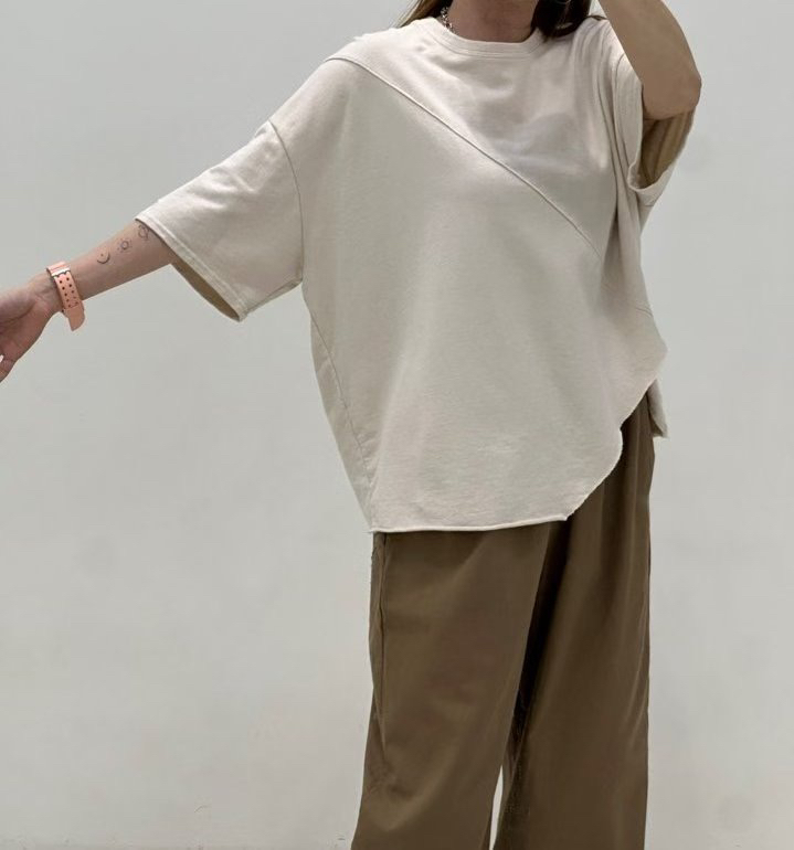ZACCU韓國直郵㊣女裝新品25秋冬熱賣時尚真品推薦人氣休閑T恤ZACCUT恤
