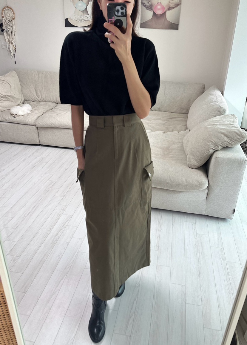 SOUIT東大門㊣直郵女士新品推薦25秋冬休閑人氣熱賣真品長裙SOUIT by mabel-L長裙