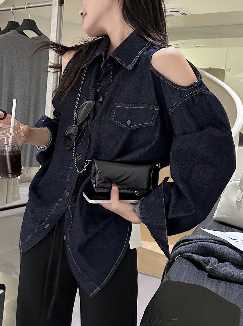 OLA東大門㊣代購女裝新品熱賣人氣職業25秋冬推薦襯衫蕾絲衫棉mellor/OLA襯衫/蕾絲衫