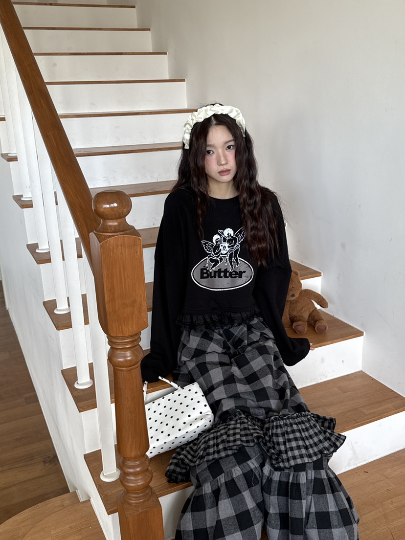 MAISONDEGLORY韓國直郵㊣女士新款真品25秋冬熱賣時尚職業衛衣MAISON DE GLORY衛衣