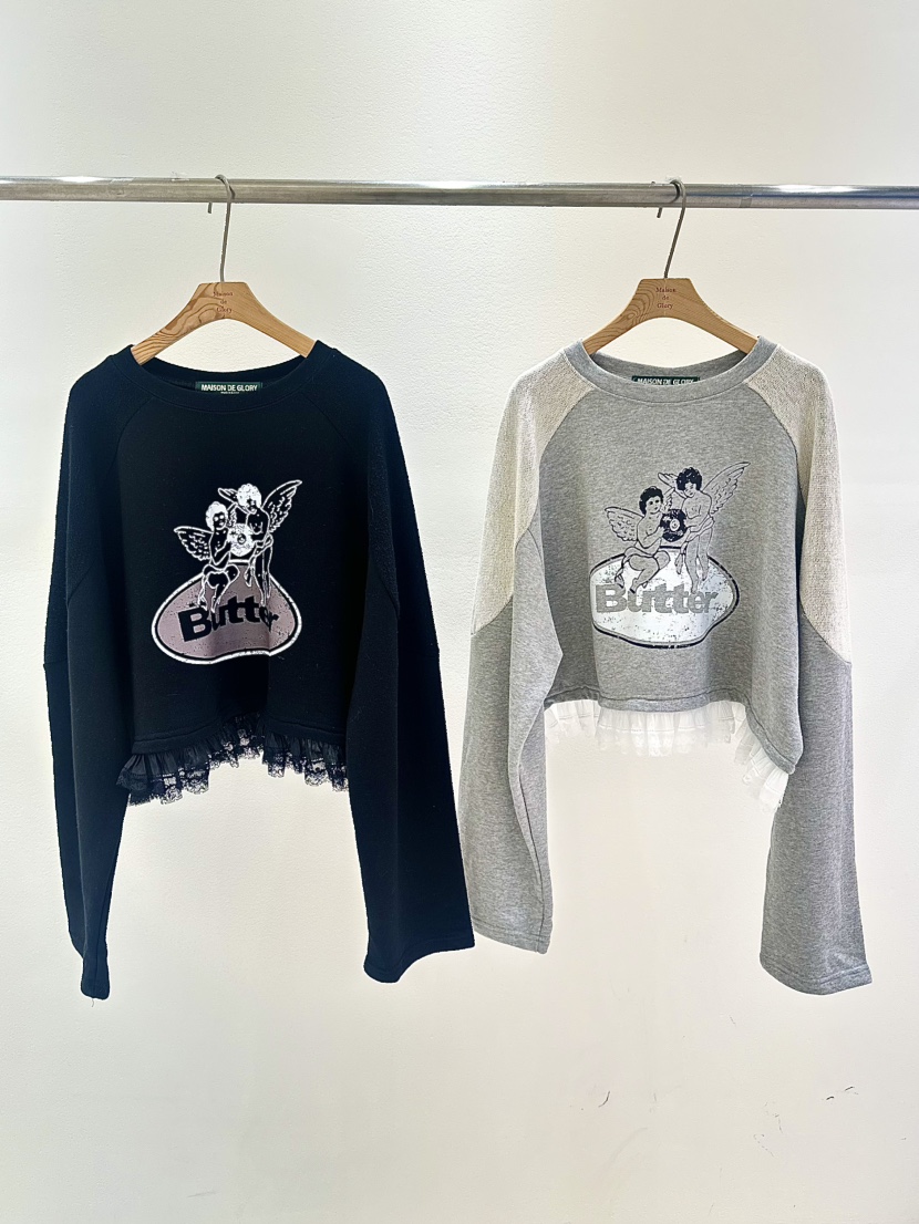 MAISONDEGLORY韓國直郵㊣女士新款真品25秋冬熱賣時尚職業衛衣MAISON DE GLORY衛衣