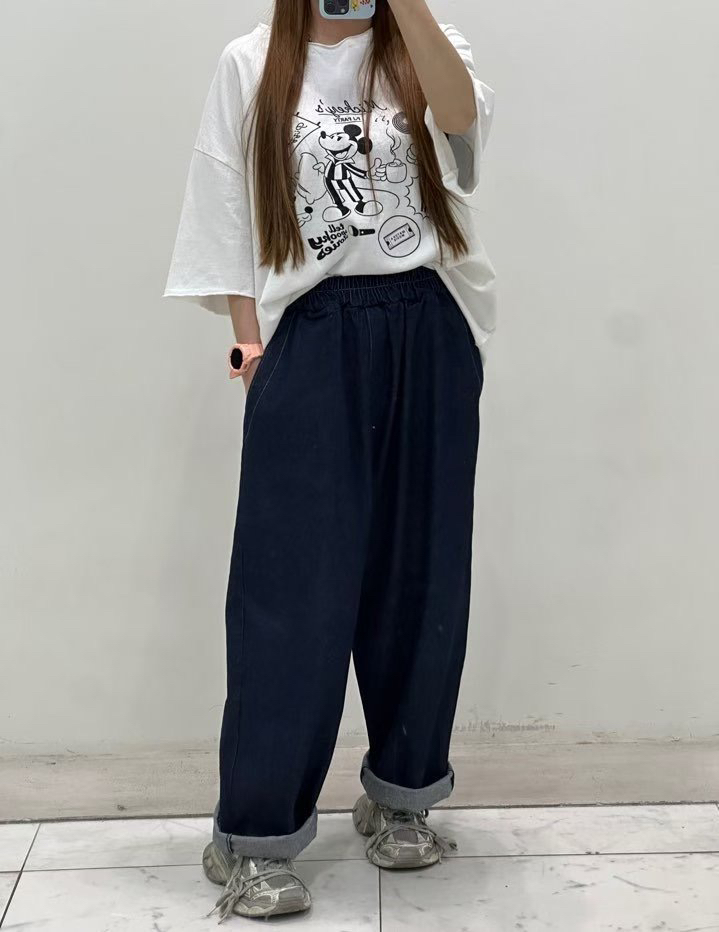 ZACCU韓國直郵㊣女士新款熱賣真品推薦時尚休閑人氣25秋冬牛仔褲ZACCU牛仔褲