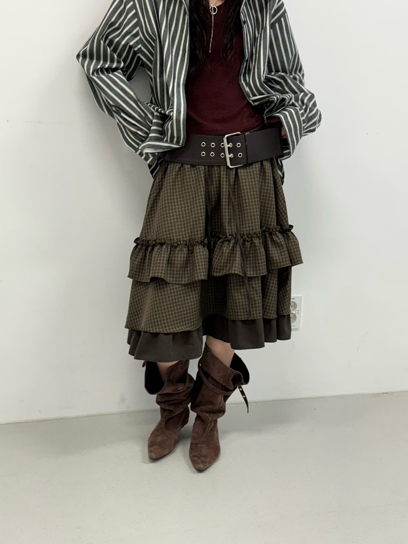 MINIMUZE東大門㊣實拍女裝新品休閑真品推薦人氣職業熱賣長裙MINIMUZE長裙