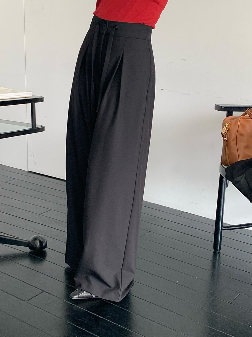 REVE CITE-L東大門㊣實拍女裝新品25秋冬人氣推薦真品休閑褲REVE CITE休閑褲
