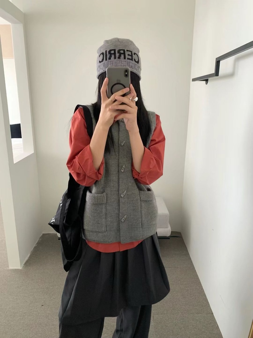 DOUZEMOIS東大門㊣直郵女裝新款熱賣推薦人氣職業馬甲不含內搭DOUZEMOIS馬甲