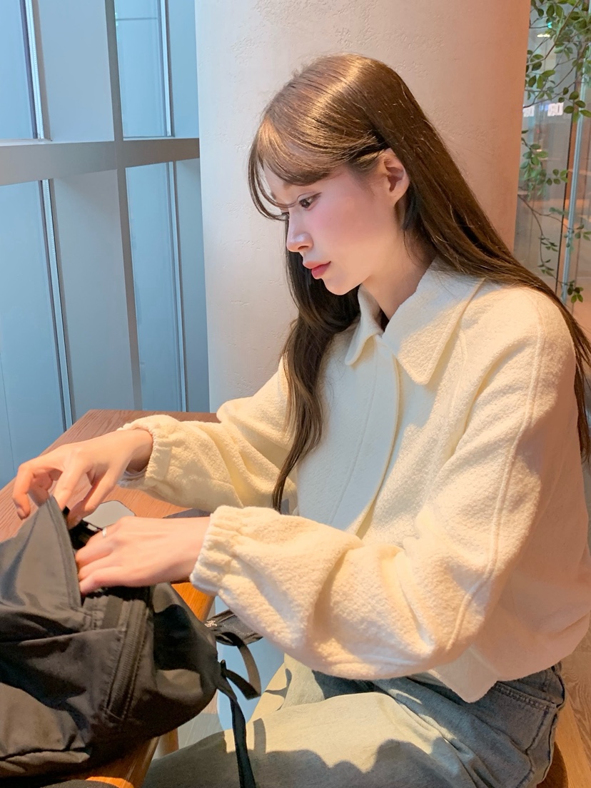 LEGACY韓國代購㊣女裝新款25秋冬職業推薦休閑人氣夾克粗花呢LEGACY夾克