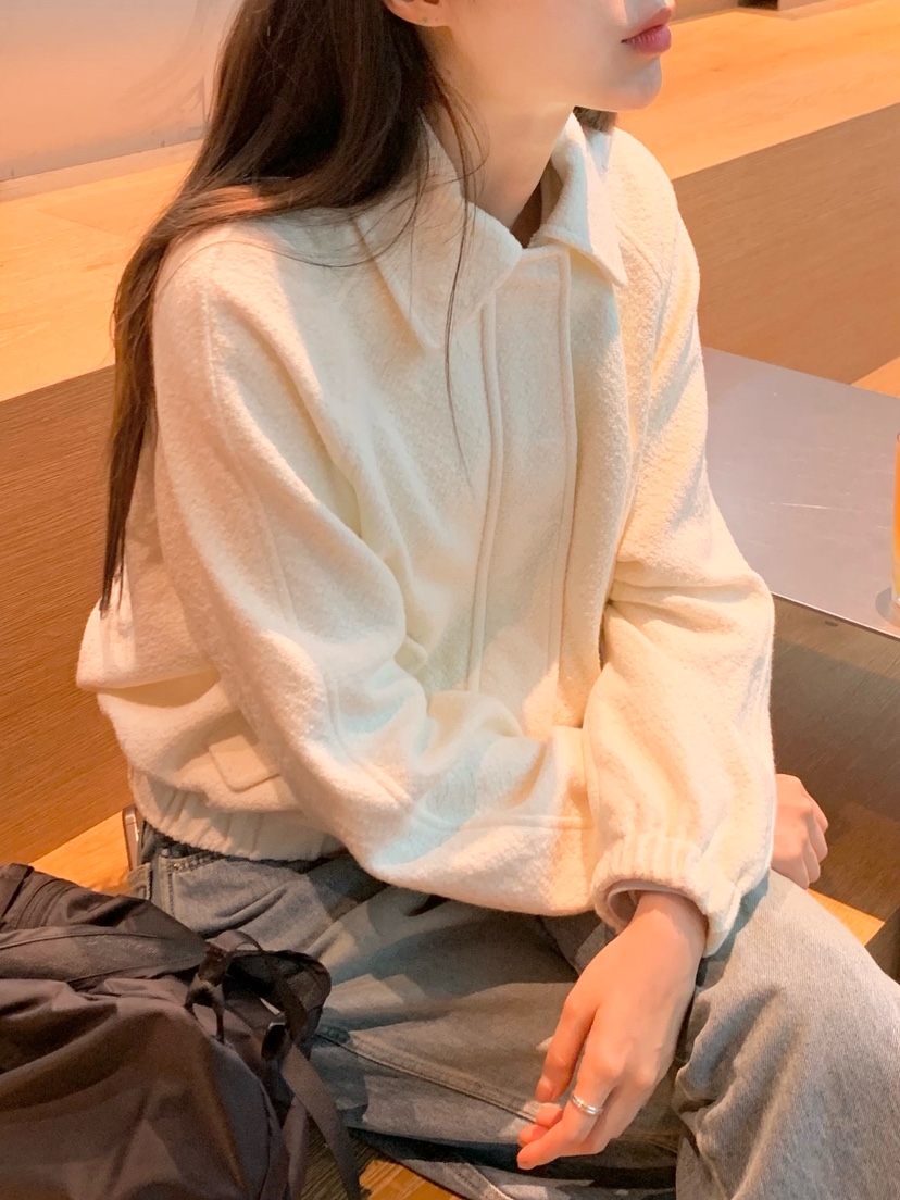 LEGACY韓國代購㊣女裝新款25秋冬職業推薦休閑人氣夾克粗花呢LEGACY夾克