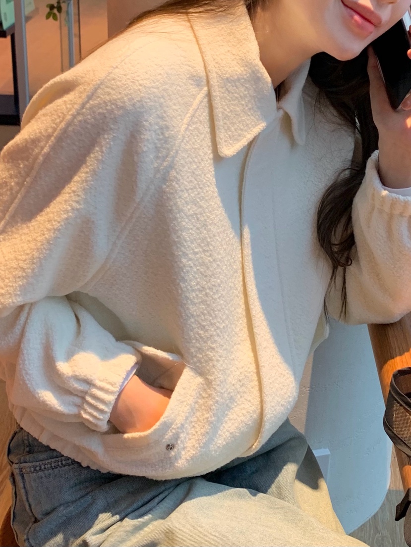 LEGACY韓國代購㊣女裝新款25秋冬職業推薦休閑人氣夾克粗花呢LEGACY夾克
